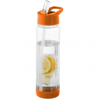 Logotrade Geschäftsgeschenke das Foto: Tutti frutti 740 ml Tritan™ Sportflasche mit Infuser