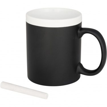 Logotrade Firmengeschenke das Foto: Chalk-write 330 ml Keramiktasse