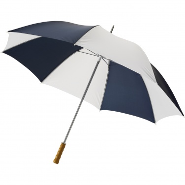 Logotrade Werbegeschenke das Foto: Karl 30" Golfschirm mit Holzgriff