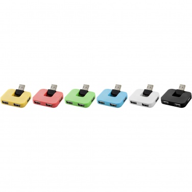 Logotrade Logogeschenke das Foto: Gaia USB Hub mit 4 Anschlüssen
