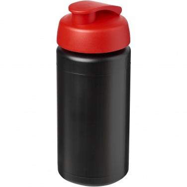 Logotrade Firmengeschenke das Foto: Baseline® Plus grip 500 ml Sportflasche mit Klappdeckel