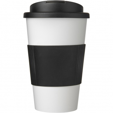 Logotrade werbemittel das Foto: Americano® 350 ml Isolierbecher mit Schutzring & auslaufsicherem Schraubverschluss
