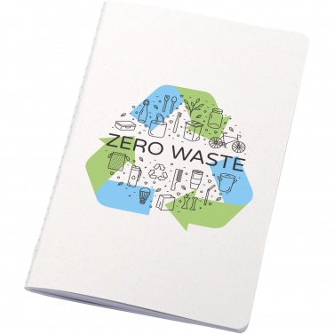 Logotrade Logogeschenke das Foto: Fabia Notizbuch mit Cover aus Crush Papier