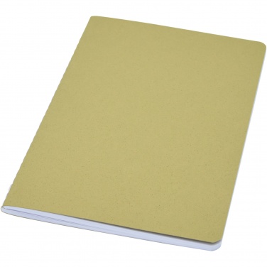 Logotrade Werbeartikel das Foto: Fabia Notizbuch mit Cover aus Crush Papier
