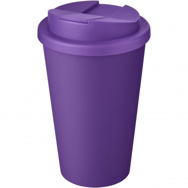 Logotrade Geschäftsgeschenke das Foto: Americano® Eco 350 ml recycelter Becher mit auslaufsicherem Deckel