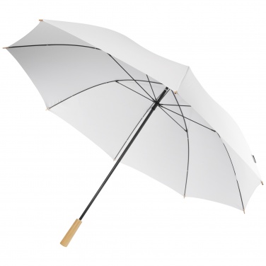 Logotrade Firmengeschenke das Foto: Romee 30'' windbeständiger Golfschirm aus recyceltem PET