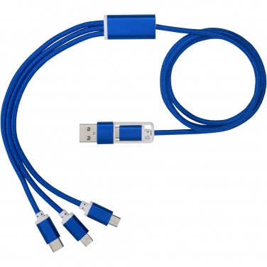 Logotrade Firmengeschenke das Foto: Versatile 5-in-1-Ladekabel