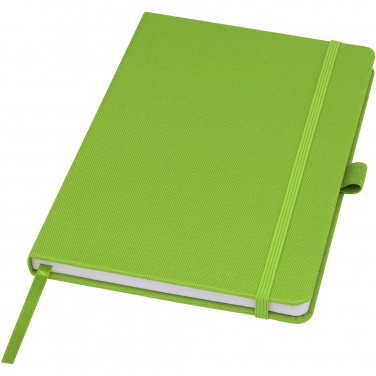 Logotrade Werbeartikel das Foto: Honua A5 Notizbuch aus recyceltem Papier mit Cover aus recyceltem PET