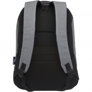 Logotrade Geschäftsgeschenke das Foto: Cover Diebstahlsicherer GRS RPET Rucksack 18L