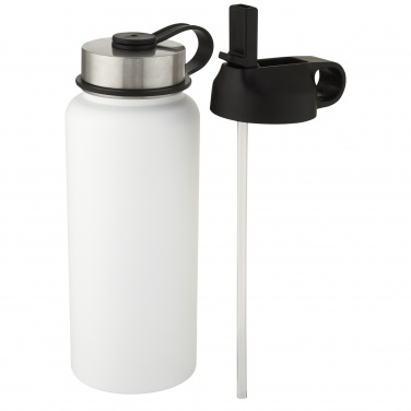 Logotrade Firmengeschenke das Foto: Supra 1 l Kupfer-Vakuum Isolierflasche mit 2 Deckeln