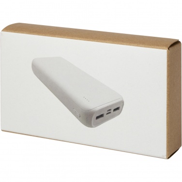 Logotrade werbemittel das Foto: Electro 20.000 mAh Powerbank aus recyceltem Kunststoff 