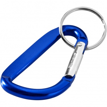 Logotrade Geschäftsgeschenke das Foto: Timor RCS Karabiner Schlüsselanhänger aus recyceltem Aluminium 