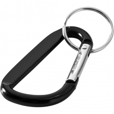 Logotrade Firmengeschenke das Foto: Timor RCS Karabiner Schlüsselanhänger aus recyceltem Aluminium 