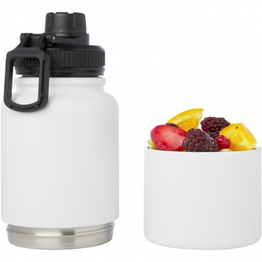Logotrade Logogeschenke das Foto: Dupeca 840 ml RCS-zertifizierte Isolierflasche aus Edelstahl 
