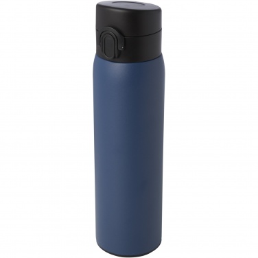Logotrade Logogeschenke das Foto: Sika 450 ml RCS-zertifizierte Isolierflasche aus recyceltem Edelstahl 