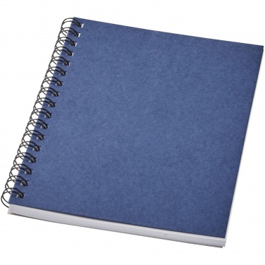 Logotrade Firmengeschenke das Foto: Desk-Mate® A6 farbiges Notizbuch mit Spiralbindung