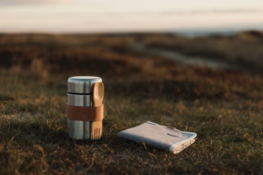 Logotrade Logogeschenke das Foto: VINGA Miles Lunchbox Thermo
