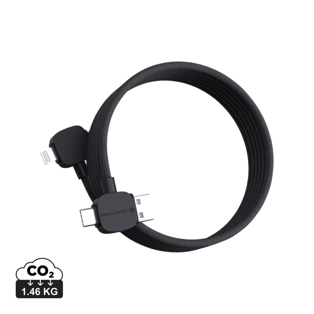 Logotrade werbemittel das Foto: Urban Vitamin Stockton 65W magnet. Kabel RCS recyc. TPE/PET
