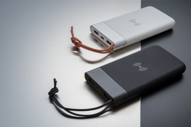Logotrade Firmengeschenke das Foto: Aria 8.000 mAh 5W Wireless Charging Powerbank