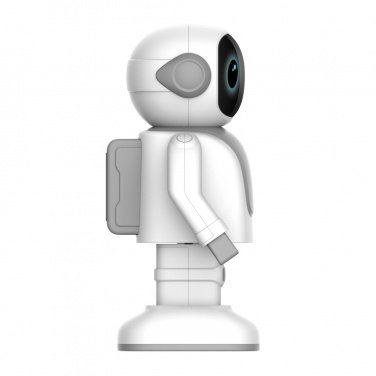 Logotrade Geschäftsgeschenke das Foto: Robert der tanzende Roboter mit Lautsprecher