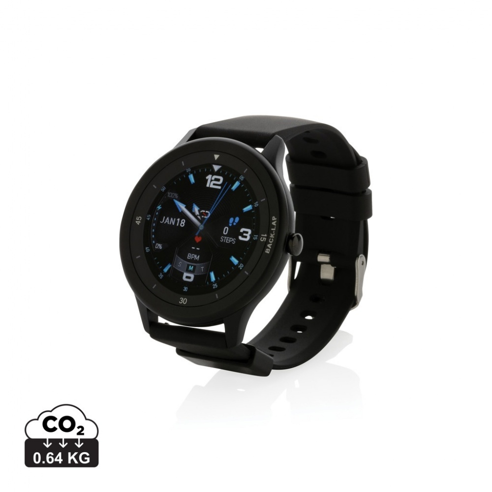 Logotrade werbemittel das Foto: Swiss Peak Watch aus RCS recyceltem TPU