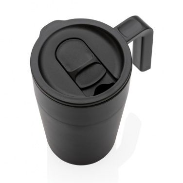 Logotrade Geschäftsgeschenke das Foto: GRS recycelte PP und Stainless Steel Tasse mit Griff