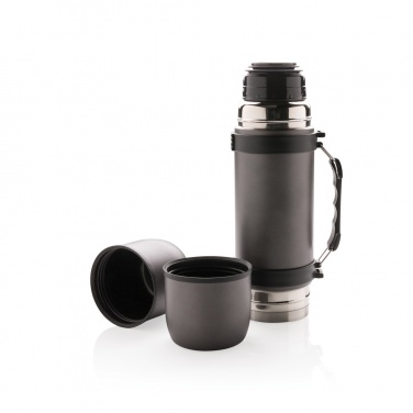 Logotrade Firmengeschenke das Foto: Thermosflasche mit 2 Bechern
