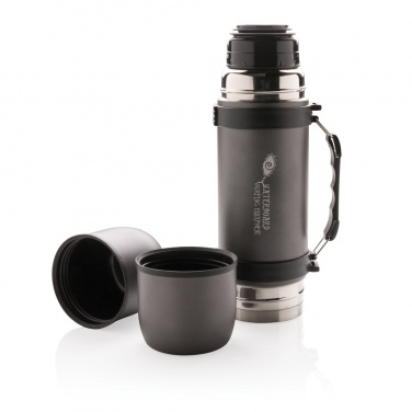 Logotrade Werbeartikel das Foto: Thermosflasche mit 2 Bechern