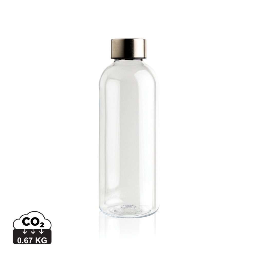 Logotrade Firmengeschenke das Foto: Auslaufsichere Trinkflasche mit Metalldeckel