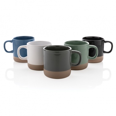 Logotrade Firmengeschenke das Foto: Becher aus glasiertem Keramik, 360ml