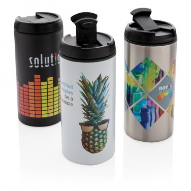 Logotrade Geschäftsgeschenke das Foto: Metro Becher Becher aus RCS recyceltem Stainless-Steel