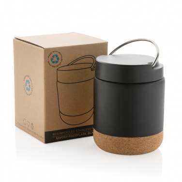 Logotrade Werbeartikel das Foto: Savory Lebensmittelflasche aus RCS recycelt. Stainless-Steel