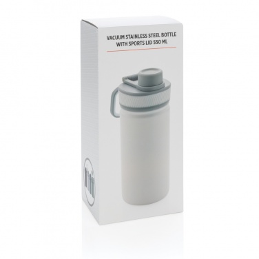 Logotrade Werbeartikel das Foto: Sport Vakuum-Flasche aus Stainless Steel 550ml