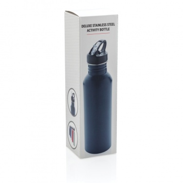 Logotrade werbemittel das Foto: Deluxe Sportflasche aus Edelstahl