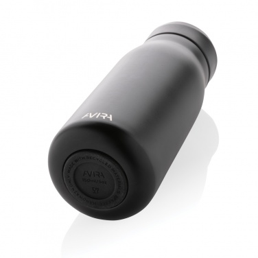Logotrade Werbeartikel das Foto: Avira Ain 150ml Reiseflasche aus RCS rec. Stainless-Steel