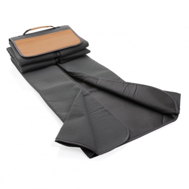 Logotrade werbemittel das Foto: Impact Aware™ RPET Picknickdecke mit PU-Tasche