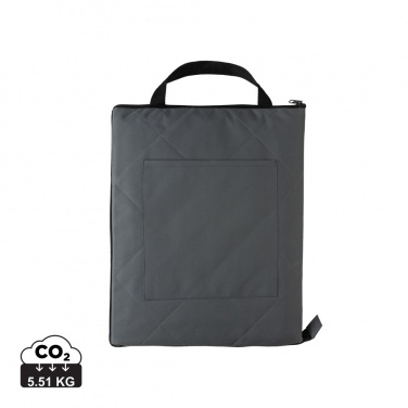 Logotrade Firmengeschenke das Foto: Impact Aware™ RPET faltbare, gesteppte Picknickdecke
