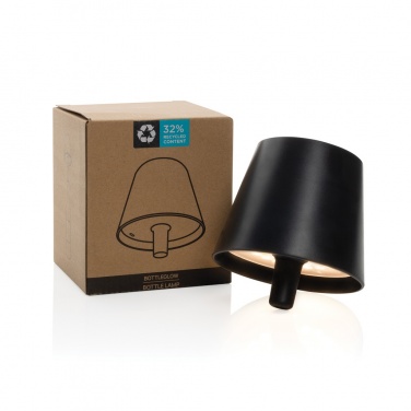 Logotrade Werbeartikel das Foto: BottleGlow Lampe aus RCS recyceltem Kunststoff