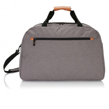 Logotrade Firmengeschenke das Foto: Modische Duo Tone Reisetasche PVC-frei