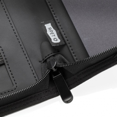 Logotrade Werbegeschenke das Foto: Air 5W Wireless Charging Portfolio A4 mit 5.000mAh Powerbank