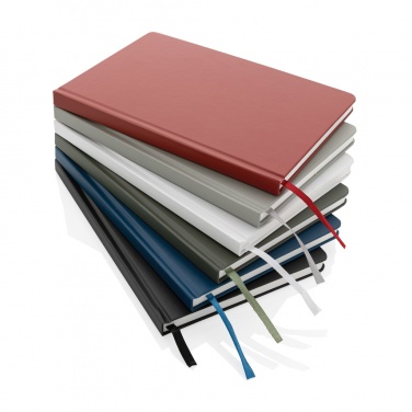 Logotrade Werbeartikel das Foto: A5 Impact Steinpaper Hardcover Notizbuch