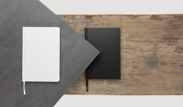 Logotrade Werbegeschenke das Foto: A5 Impact Steinpaper Hardcover Notizbuch