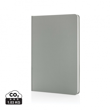 Logotrade Werbeartikel das Foto: A5 Impact Steinpaper Hardcover Notizbuch