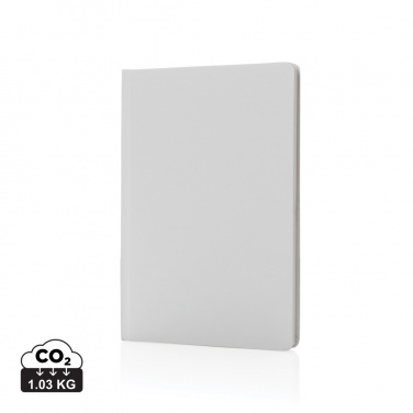 Logotrade werbemittel das Foto: A5 Impact Steinpaper Hardcover Notizbuch