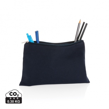 Logotrade Geschäftsgeschenke das Foto: Impact Aware™ 285g/m² Stifte-Etui aus ungefärbtem Canvas