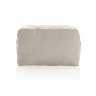 Logotrade werbemittel das Foto: Impact Aware™ 285g/m² Kosmetiktasche aus ungefärbtem Canvas