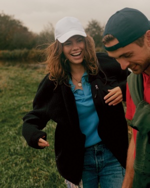 Logotrade Firmengeschenke das Foto: Iqoniq Diran Fleecejacke aus recyceltem Polyesterflor