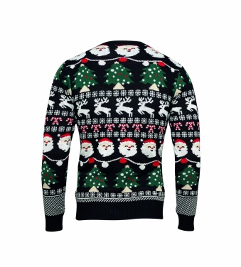 Logotrade Geschäftsgeschenke das Foto: Weihnachts-LED-Pullover S/M