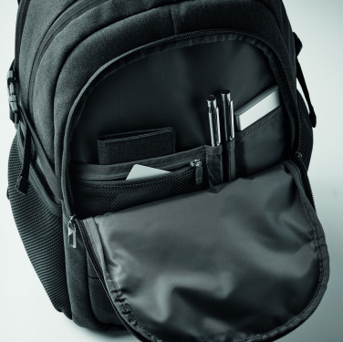 Logotrade Geschäftsgeschenke das Foto: Laptop-Rucksack 600D RPET