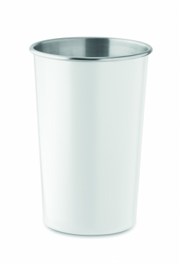 Logotrade Werbeartikel das Foto: Becher recycelter Edelstahl